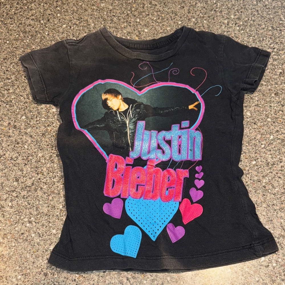 Justin Bieber graphic tee